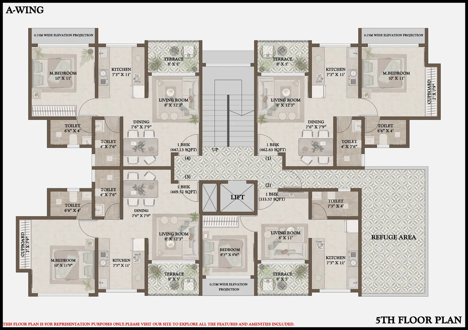 5th Floor Plan